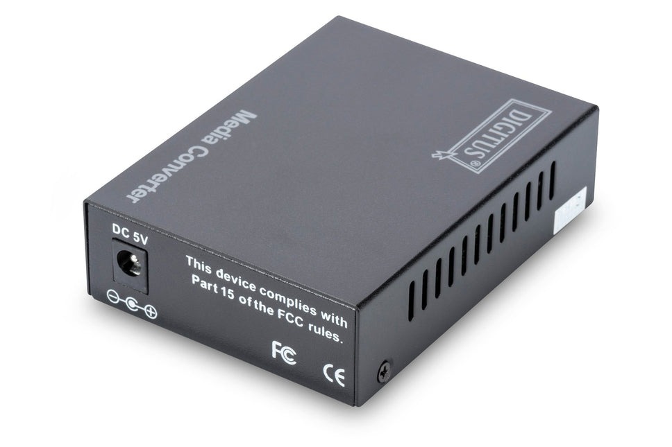 Fast Ethernet Media Converter, RJ45/SC