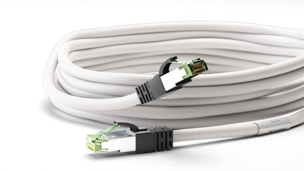 CAT8.1 S/FTP PIMF LSZH 1M Wit