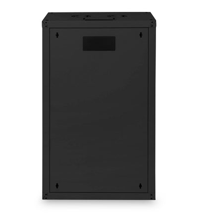 20U wall mounting cabinet, Unique 600x450x998 mm, color black (RAL 9005)