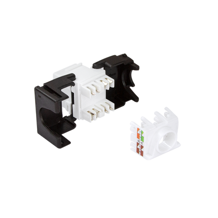 CAT6a keystone jack RJ45 UTP toolless