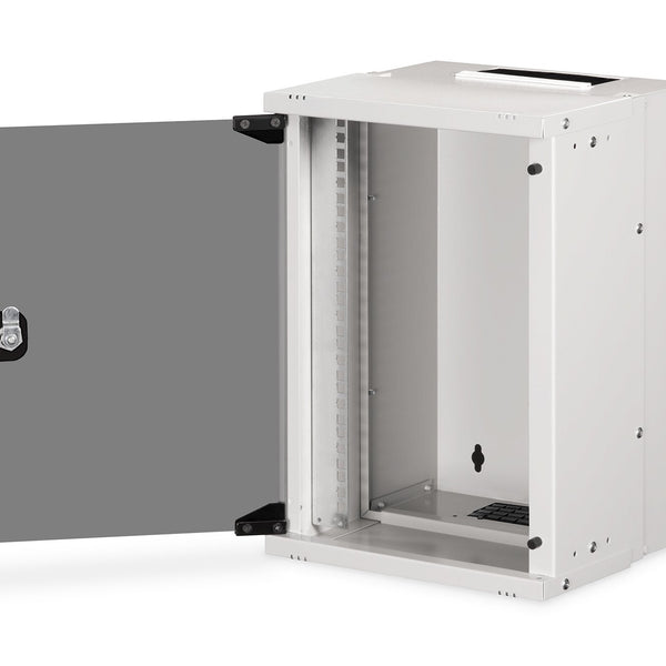 10" 9U wandkast, SOHO PRO, ongemonteerd 315 x 300 x 460 mm, lichtgrijs