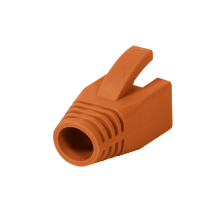 RJ45 Tule 8mm oranje 50 stuks