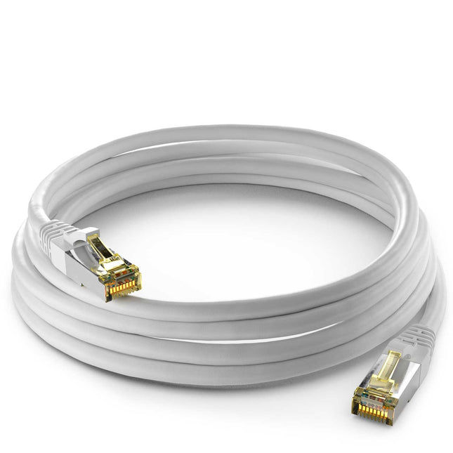 Cat6a S/FTP LSZH 15M White