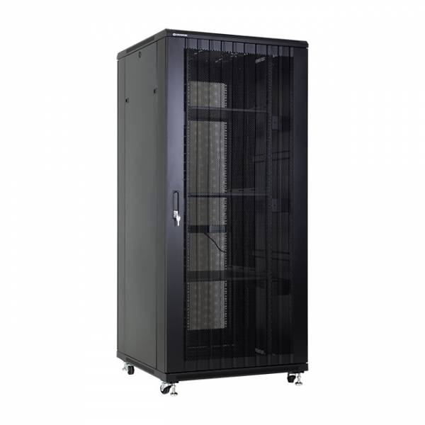 37U serverkast met geperforeerde deuren 800x800x1833mm (BxDxH)