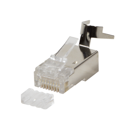 CAT8.1/CAT6a Connector RJ45 - STP 50 stuks voor stugge kabel