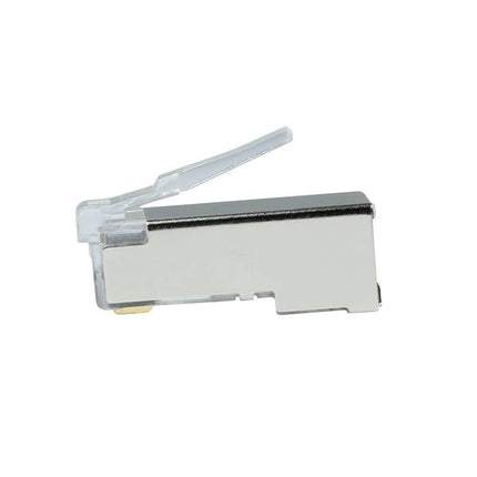 CAT6a Connector RJ45 - STP 50 stuks voor soepele en stugge kabel