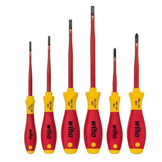 WIHA SoftFinish Electric SlimFix SL/PH Screwdriver Set