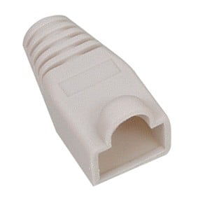 Strain Relief Boot RJ45 10pcs 6mm Grey