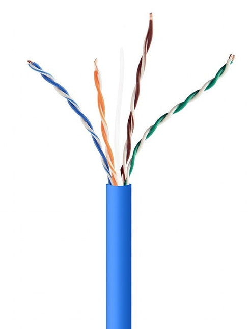 UTP CAT5e cable solid 305M CCA Blue