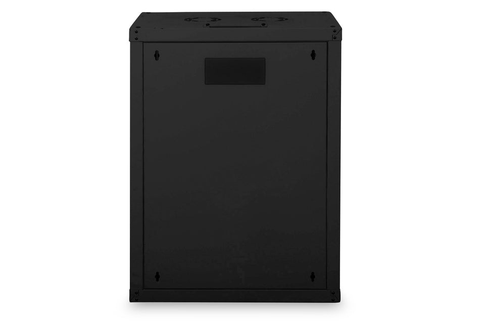 16U wall mounting cabinet, Unique 600x450x820 mm, color black (RAL 9005)