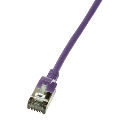 CAT6a U/FTP Ultraflex, 100% koper, paars, 5M