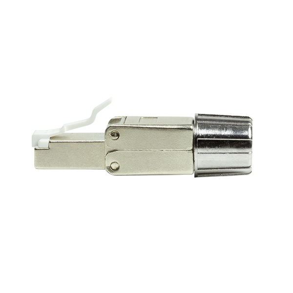 CAT8.1 Toolless Connector RJ45 - STP voor soepele en stugge kabel