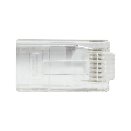 Doorsteek CAT6 Connector RJ45 - UTP 10 stuks voor soepele en stugge kabel