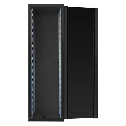 19" standing network cabinet 16U, 600 x 600 mm, black