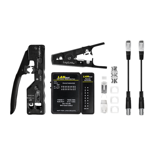 Netwerk toolset voor CAT6a en CAT7 kabels