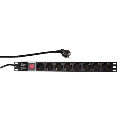 8 ways power strip for 19'' serverrack