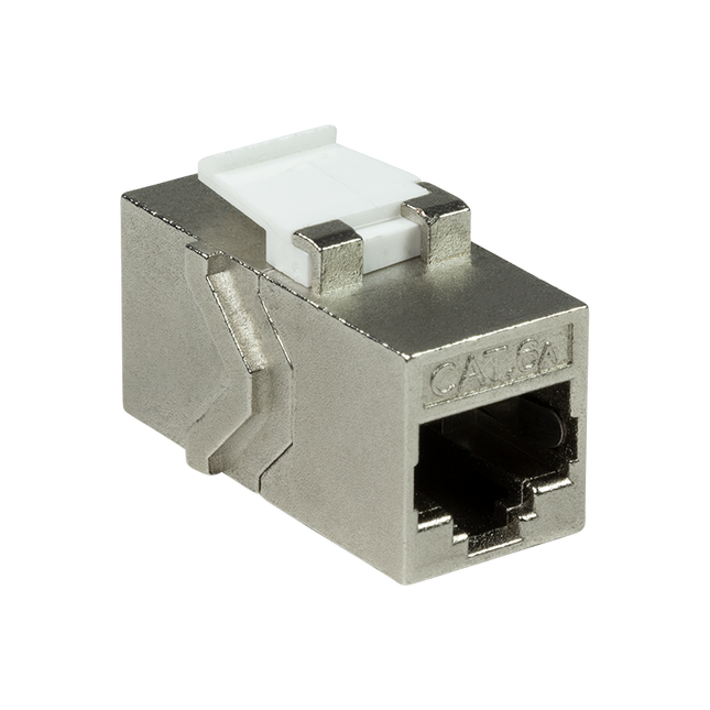 CAT6a keystone coupler STP