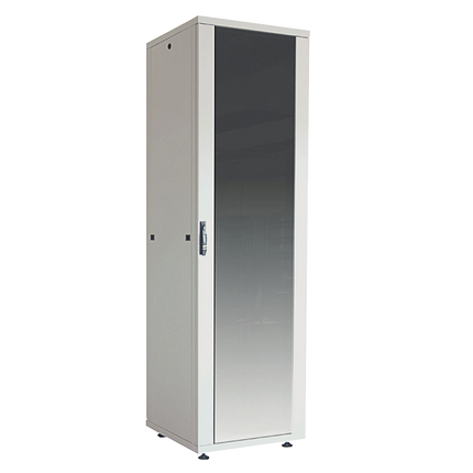 16U patch cabinet 600x600x878mm light gray