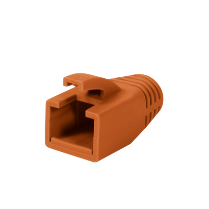 RJ45 Tule 8mm oranje 50 stuks