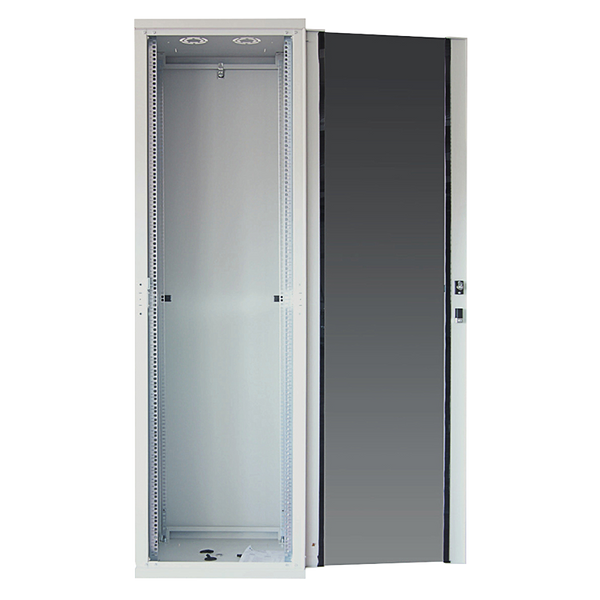 16U patchkast 600x600x878mm lichtgrijs