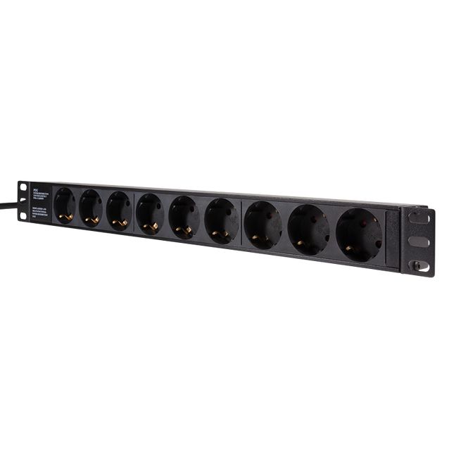 BASIC PDU with 9 EU sockets for 19 inch server cabinets