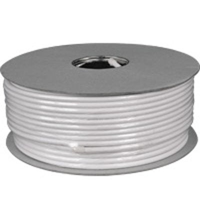 Coaxial cable 100dB 100 meters white