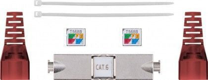 Cat6 STP koppelstuk slim Toolless