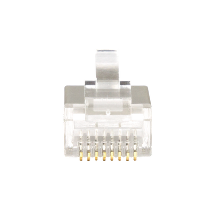 CAT6a Connector RJ45 - STP 10 stuks voor soepele en stugge kabel