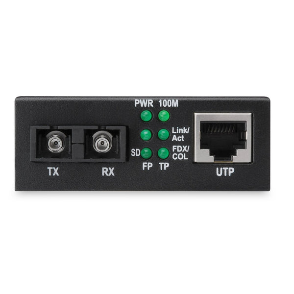 Fast Ethernet Media Converter, RJ45/SC