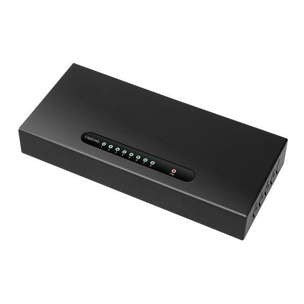8 Poorts Gigabit Switch 10/100/1000 Mbps