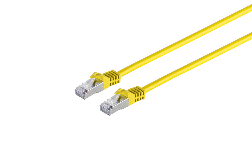 Cat7 30M Geel SSTP/PiMF halogeenvrij patchkabel