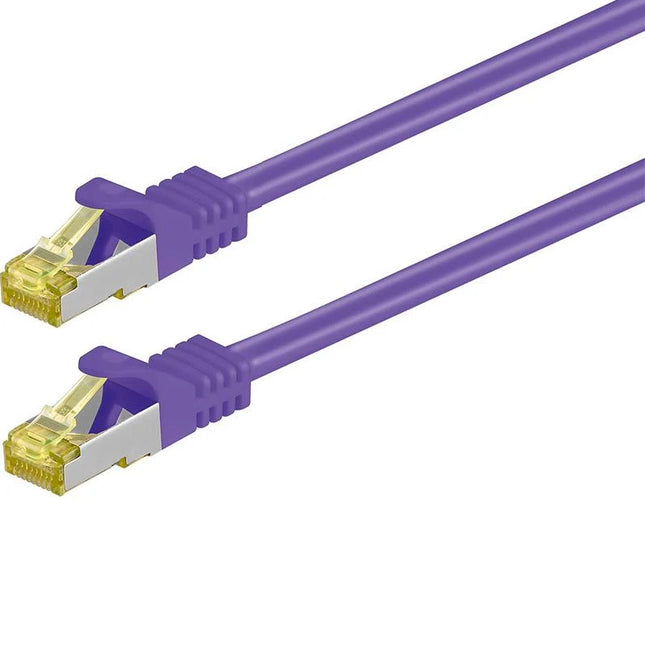 Cat7 20M Paars SSTP/PiMF halogeenvrij patchkabel