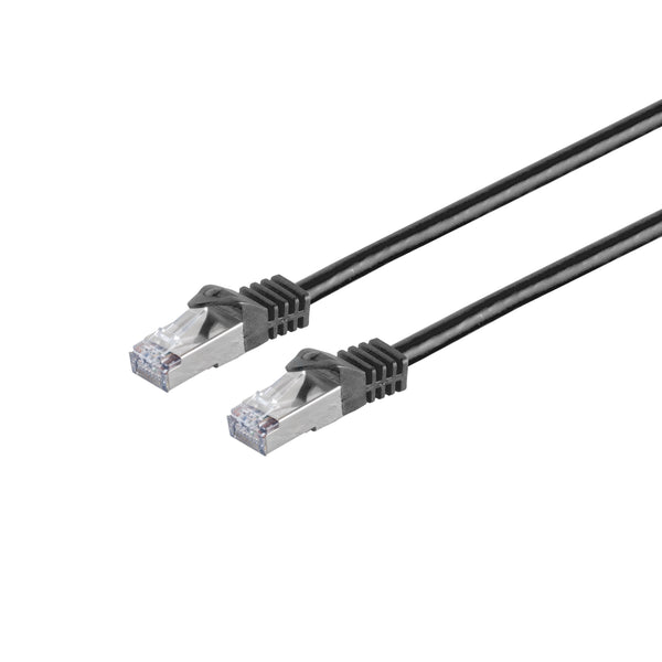 Cat7 15M Zwart SSTP/PiMF halogeenvrij patchkabel